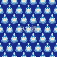 香水柄シームレス模様素材(6)