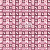 かわいいくまのシームレス模様素材(1)