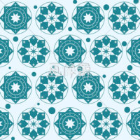 結晶のシームレス模様素材