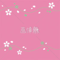 桜のシームレス模様素材(18)