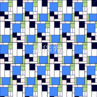 幾何学模様のシームレス模様素材(4)