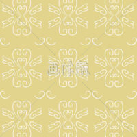 ハートと羽柄のシームレス模様素材(2)