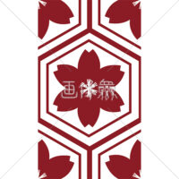 和風のシームレス模様素材(14)