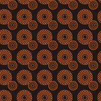 花柄レース風のシームレス模様素材(2)