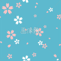 桜のシームレス模様素材(17)