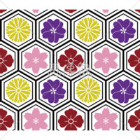 和風のシームレス模様素材(27)