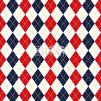 アーガイルチェック柄シームレス模様素材