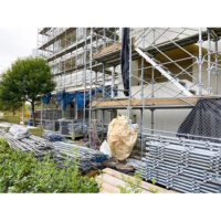 集合住宅の大規模修繕工事の写真素材(3)