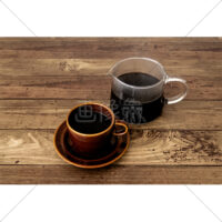 コーヒーサーバーとコーヒーの写真素材(1)