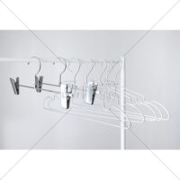アルミとステンレスハンガーの洗濯イメージの写真素材(3)
