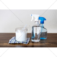 ナチュラルクリーニング・掃除・洗剤ボトルの写真素材(1)