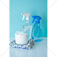 ナチュラルクリーニング・掃除・洗剤ボトルの写真素材(4)