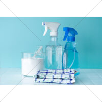 ナチュラルクリーニング・掃除・洗剤ボトルの写真素材(5)