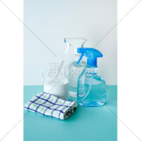 ナチュラルクリーニング・掃除・洗剤ボトルの写真素材(6)