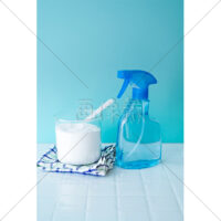 ナチュラルクリーニング・掃除・洗剤ボトルの写真素材(9)