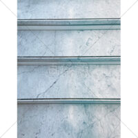 大理石のモダンなスケルトン階段・テクスチャ・背景素材の写真素材