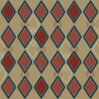 幾何学模様のシームレス模様素材(13)