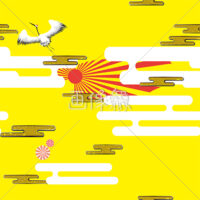 和風のシームレス模様素材(65)