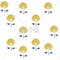 花柄風のシームレス模様素材(2)