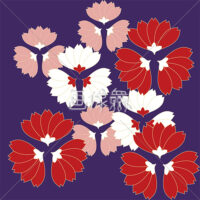 和風のシームレス模様素材(80)