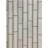 竹のような陶器のような壁面タイルの写真素材